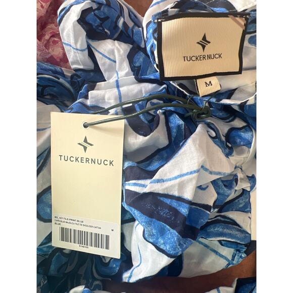 TUCKERNUCK blue majolica Tilly Caftan - Picture 11 of 11